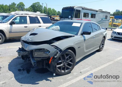 2023 Dodge Charger R/T из США, поврежденный, VIN 2C3CDXCT2PH700063
